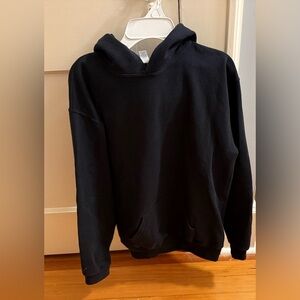 JERZEES youth Black hoodie boys pullover size XL